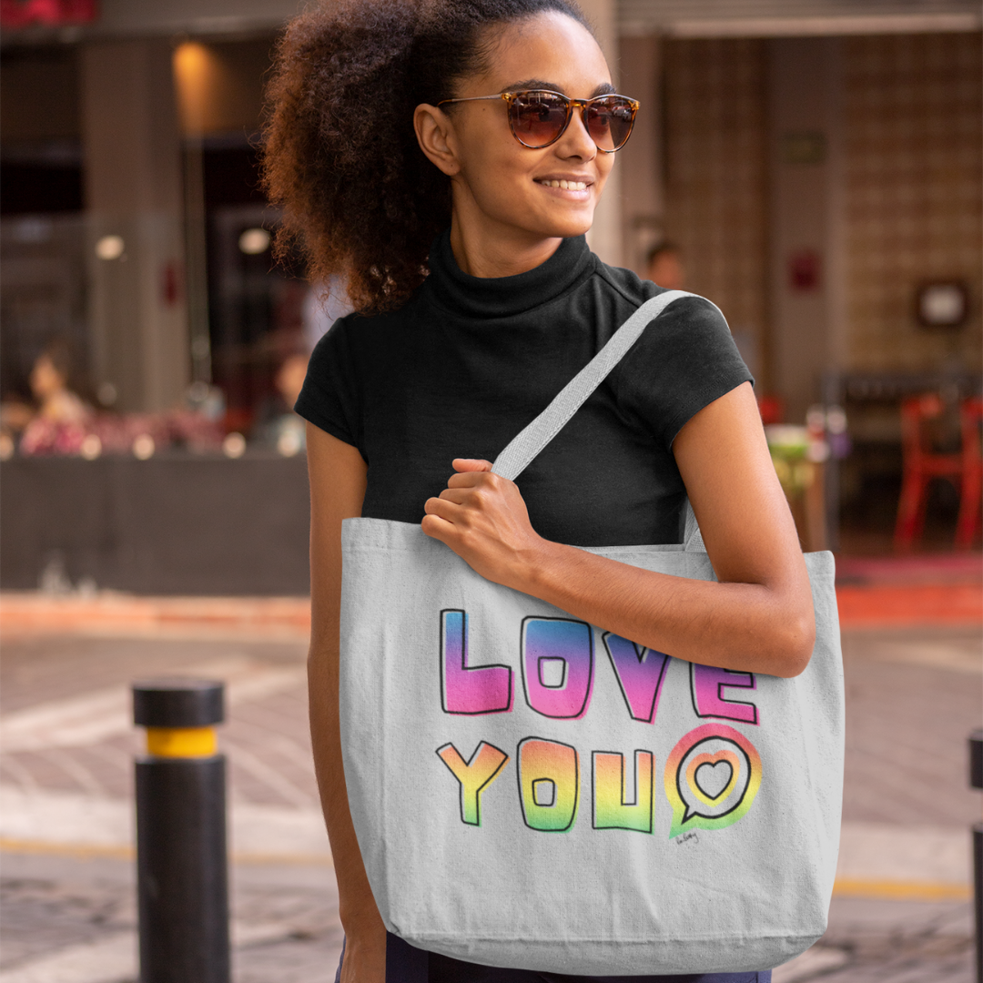 Positive Saying Tote Bag