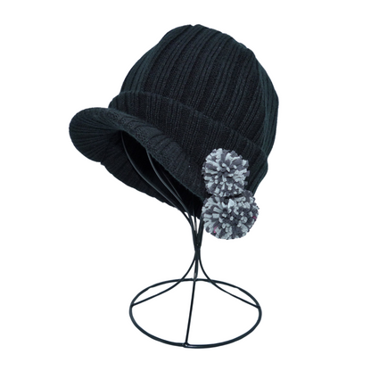 Peaked Winter Hats - Various Colours Available