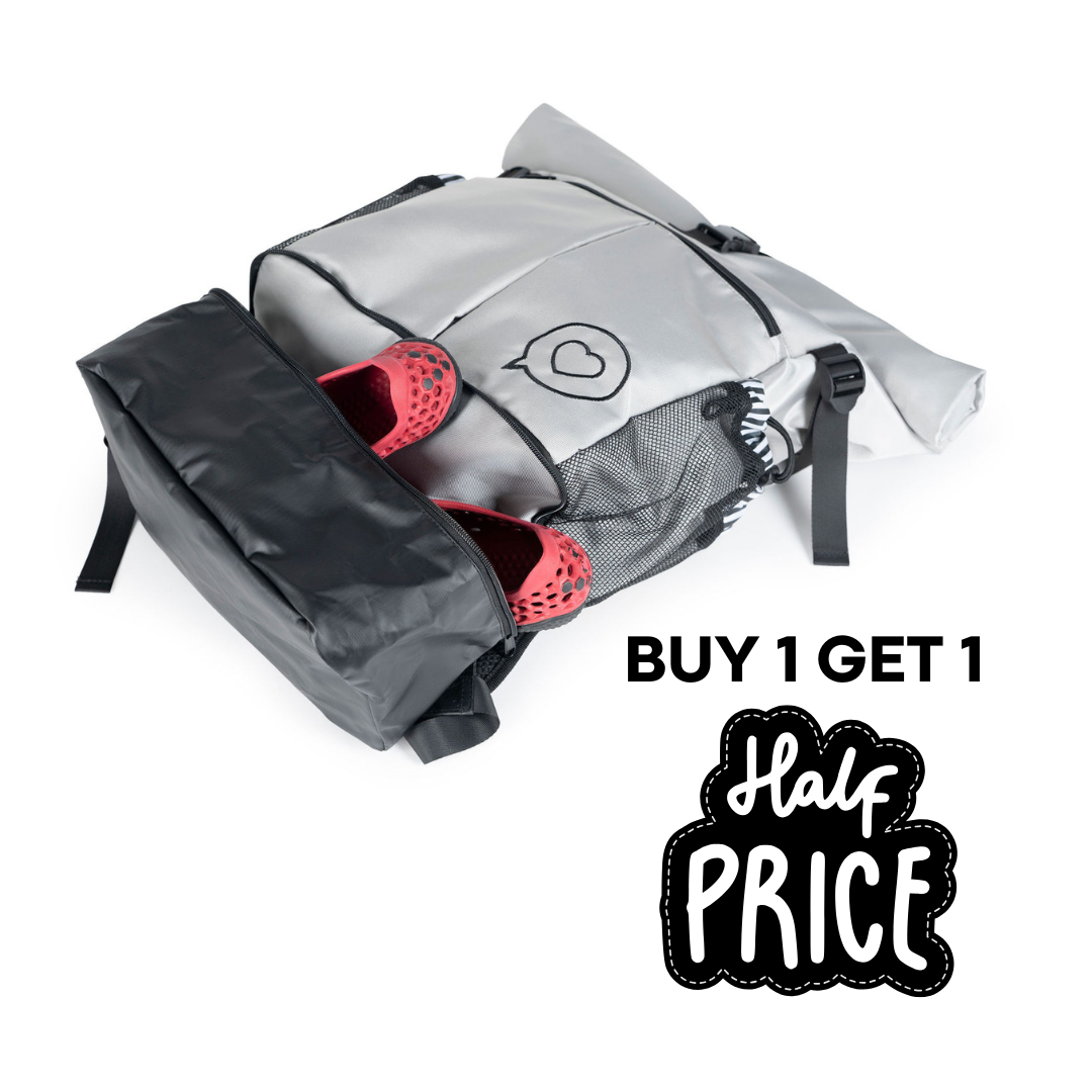 Nyx Roll Top Backpack - Buy One get one half price 