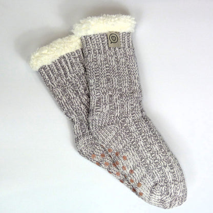 Meditation Gift - Cosy Slipper Socks & Lavender Eye Pillow (2 x Colours)