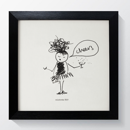 Framed Print - Various Cartoons