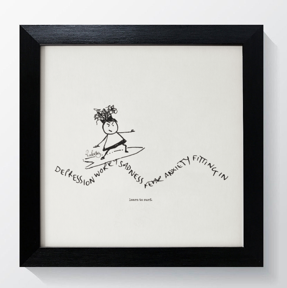 Framed Print - Various Cartoons