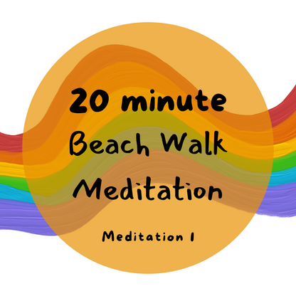 20 minute beach walk guided meditation
