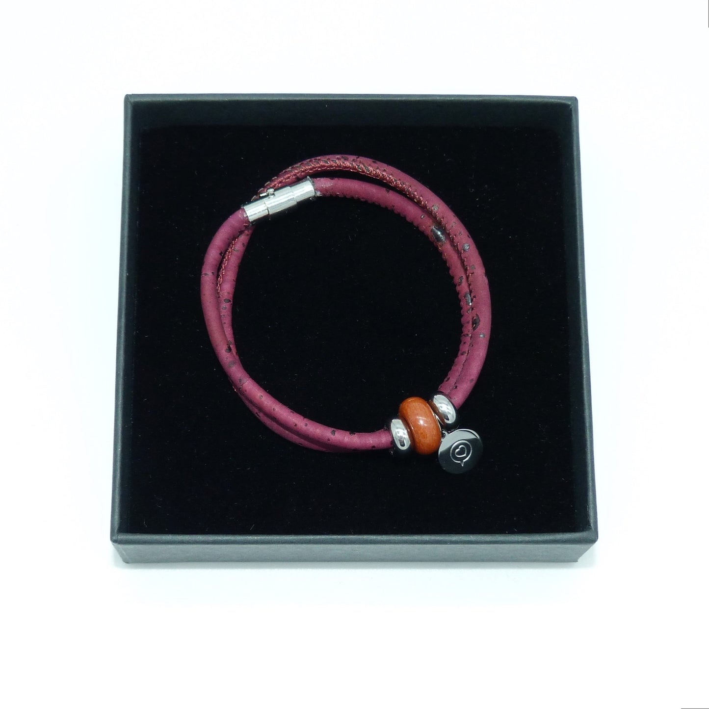 The Talk Kind Bracelet from Roo Betty mixing Gemstone and Colour Therapy - boost your sense of self and ground with this Red Jasper Bracelet