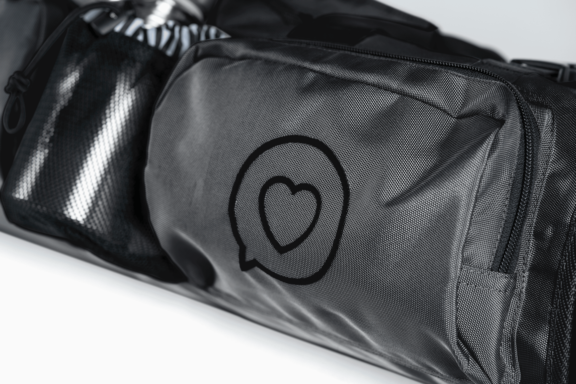 Orla Yoga Mat Roll Bag - Silver Grey – Roo Betty