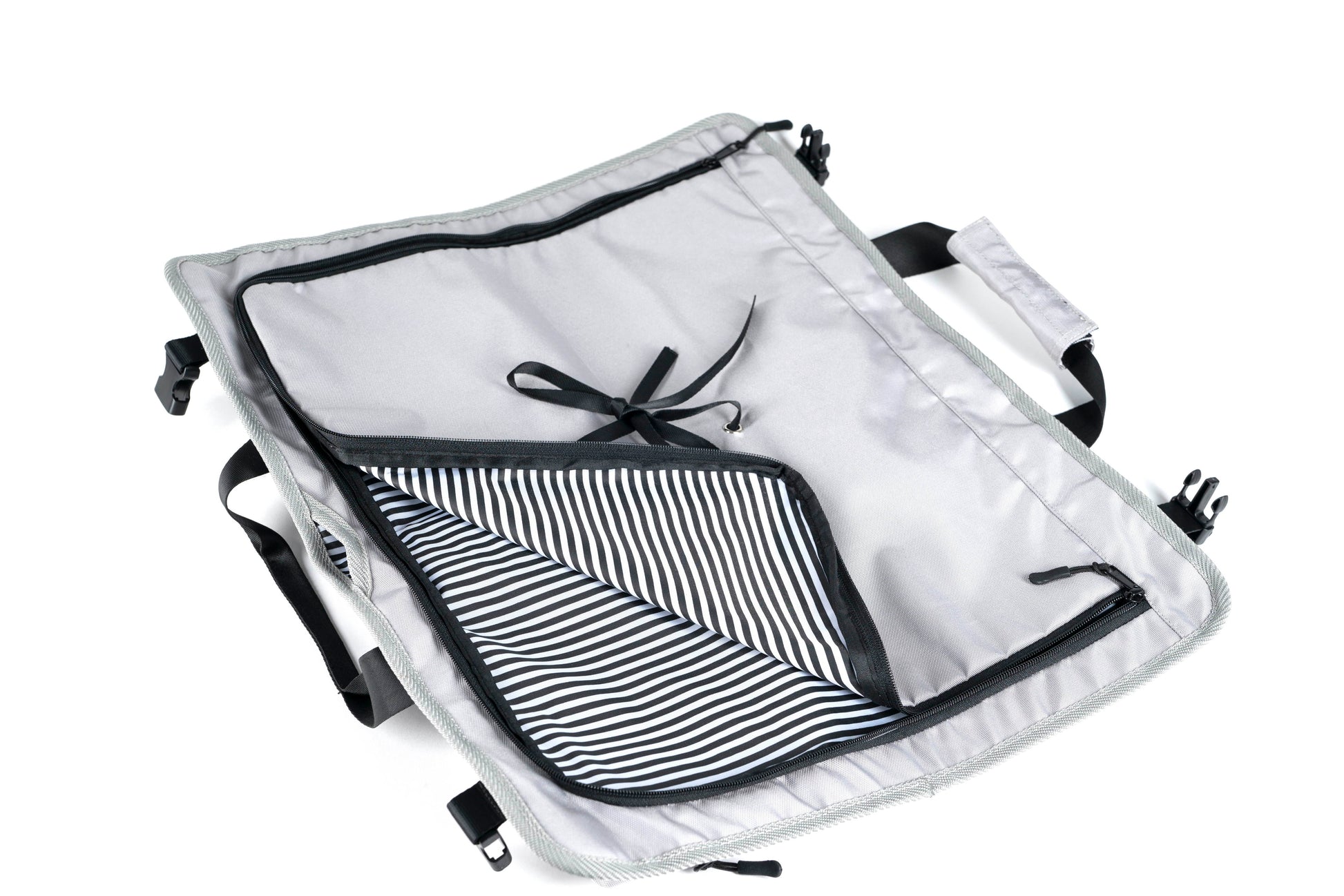 New, ROO BETTY Black, White & Grey Orla Yoga Mat Roll Bag