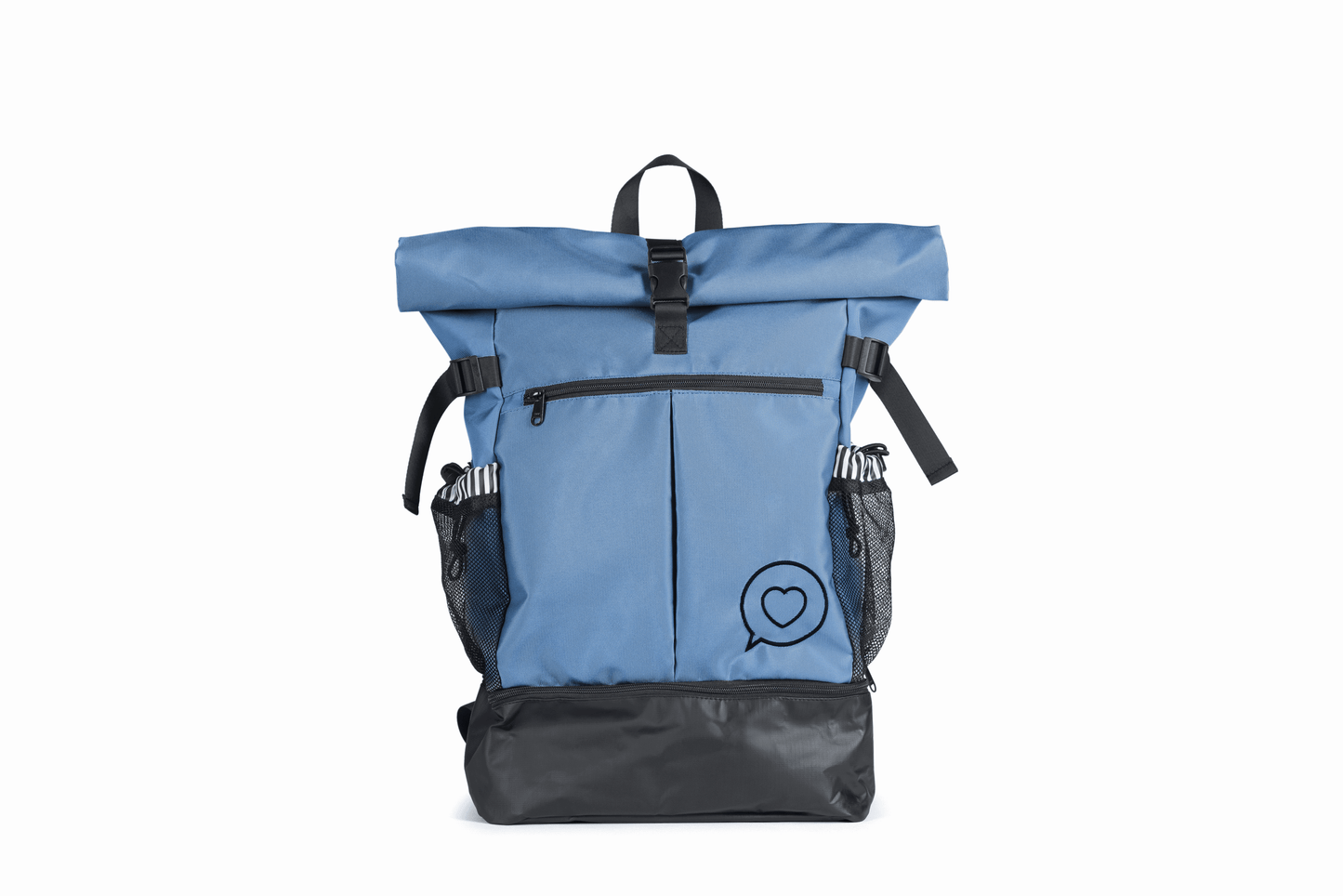  The Roo Betty Nyx Roll top back pack in Turquoise Blue