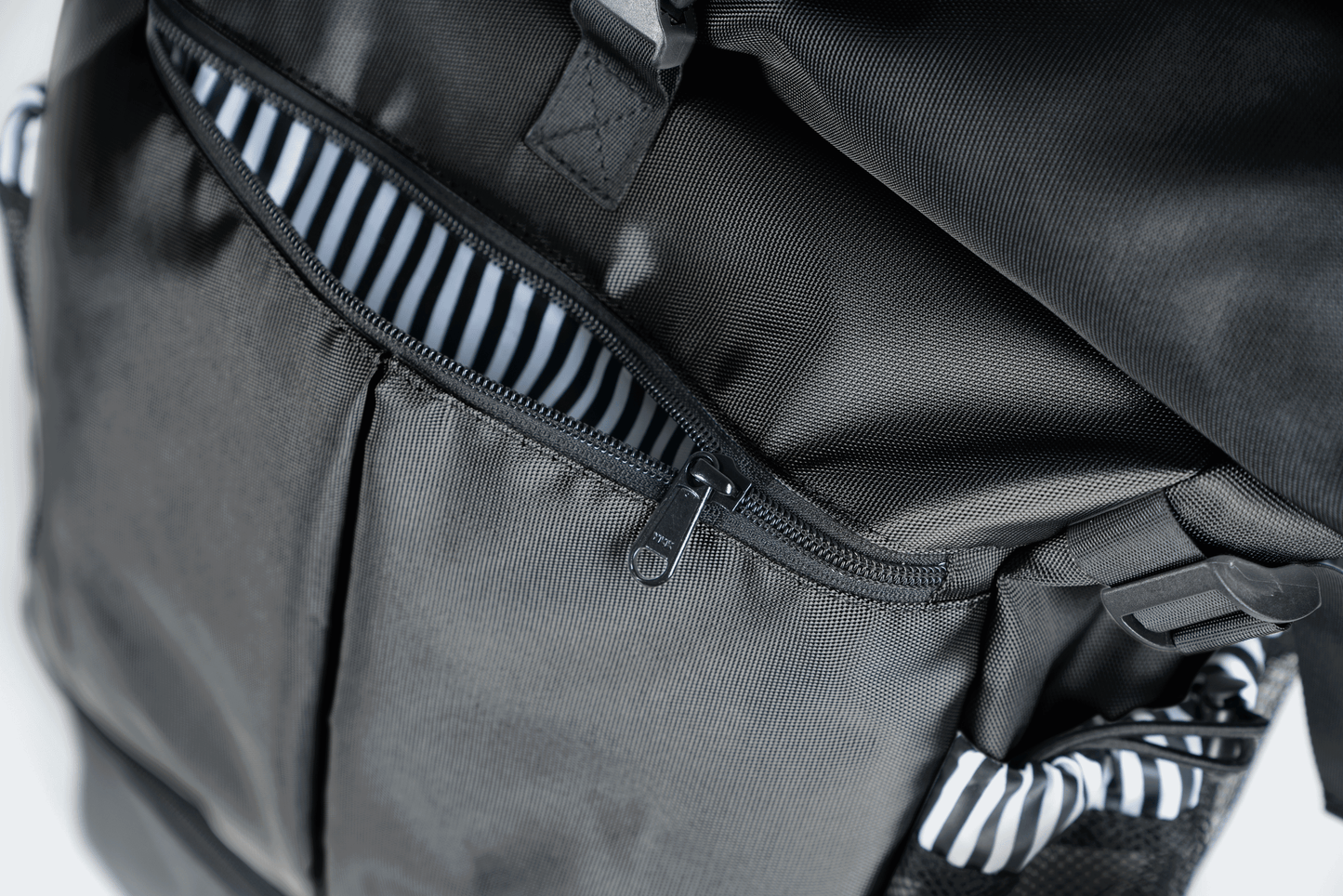 Roo betty Nyx back ack uses YKK zips for quality and longevity 