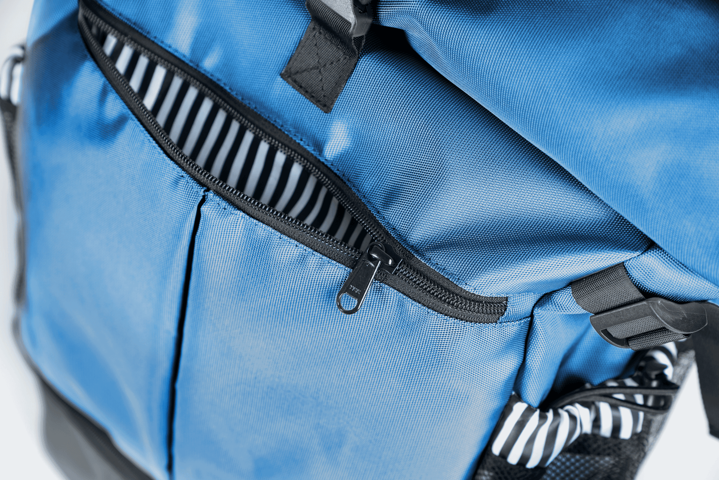 The Roo betty Nyx back pack uses YKK zips to ensure  quality and longevity 